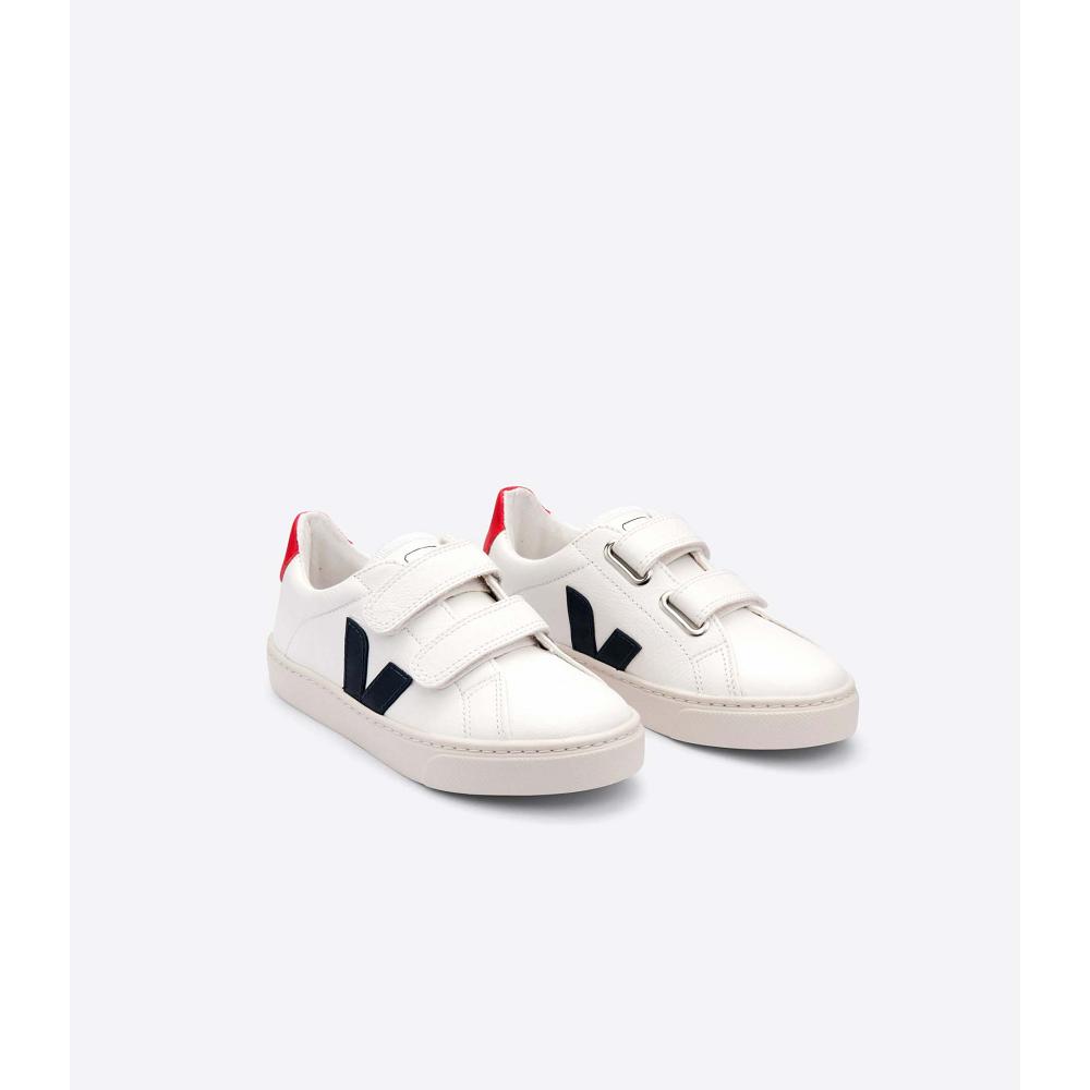 Veja ESPLAR CHROMEFREE Tenisky Detske White/Black/Red | SK 835PJJ